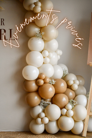 FDECO EVENTS, entreprise de décoration événementielle basée en Isère (38). Décoration d'une Gender reveal.